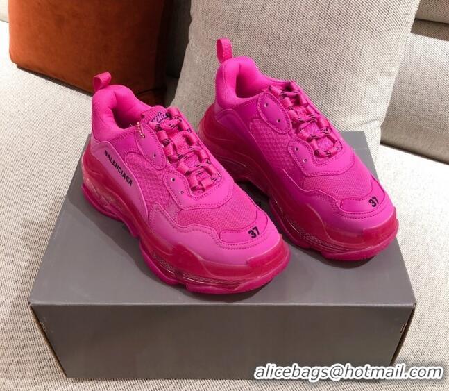 Best Price Balenciaga Triple S Sneakers 051023 Pink 2021