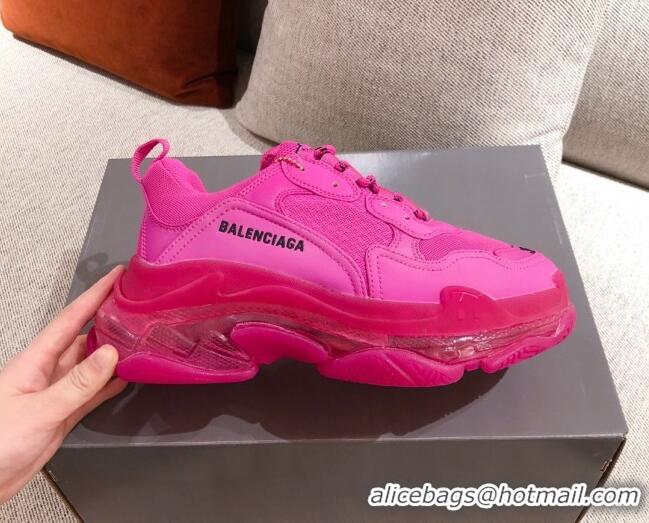 Best Price Balenciaga Triple S Sneakers 051023 Pink 2021