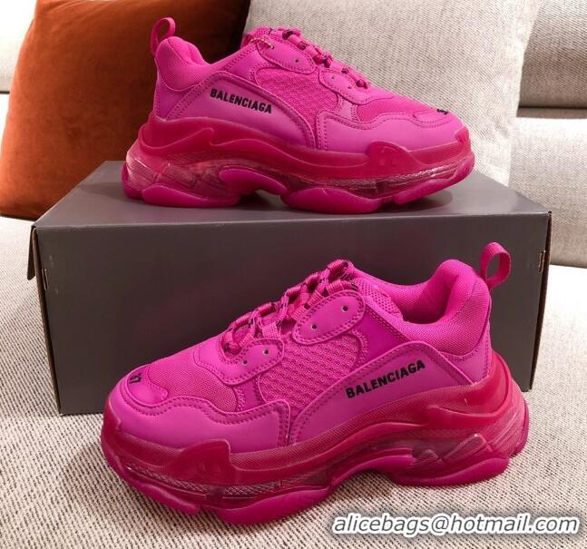 Best Price Balenciaga Triple S Sneakers 051023 Pink 2021