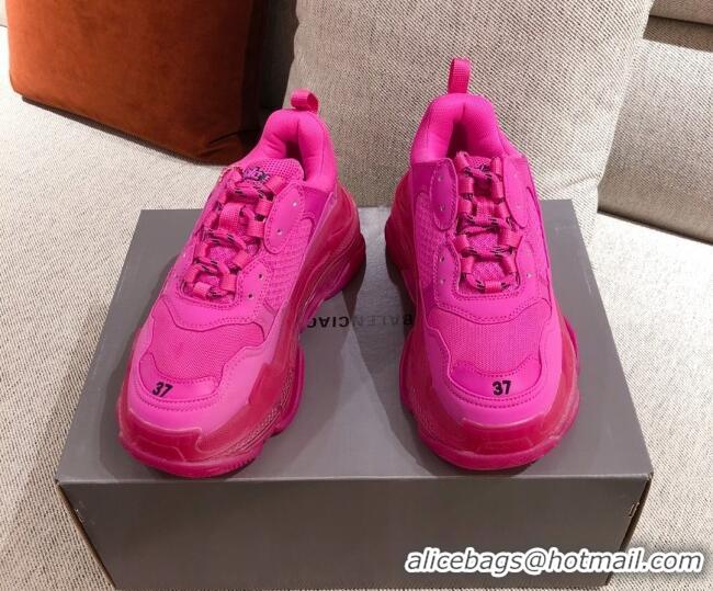 Best Price Balenciaga Triple S Sneakers 051023 Pink 2021