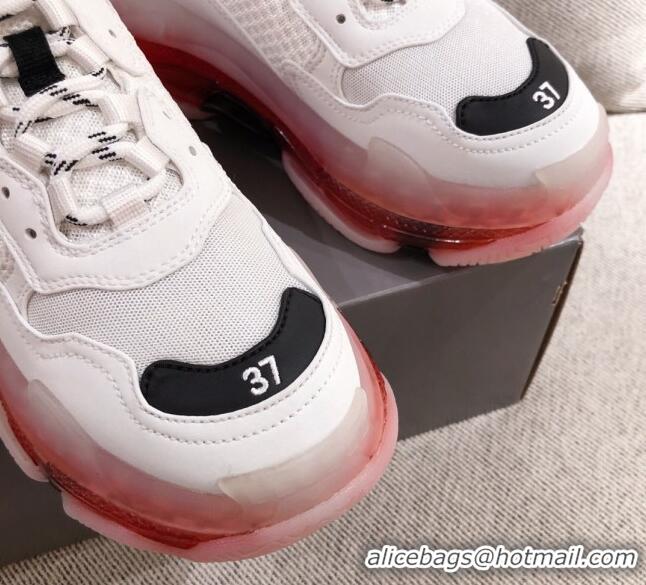 Perfect Balenciaga Triple S Sneakers 051023 White 2021