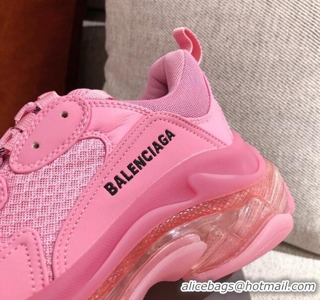 New Style Balenciaga Triple S Sneakers 051023 Pink 2021