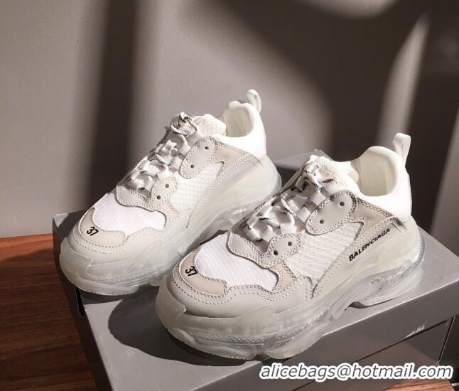 Good Quality Balenciaga Triple S Sneakers 051023 White 2021