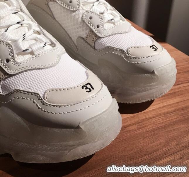 Good Quality Balenciaga Triple S Sneakers 051023 White 2021