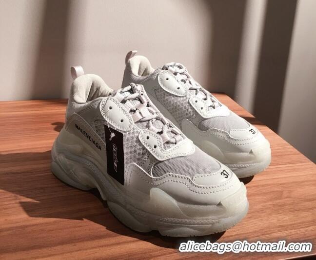 Grade Design Balenciaga Triple S Sneakers 051023 White 2021