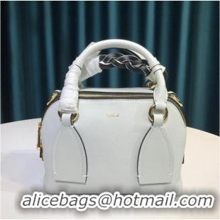 Buy Inexpensive Chloe Original Calfskin Leather Bag 6C081 White