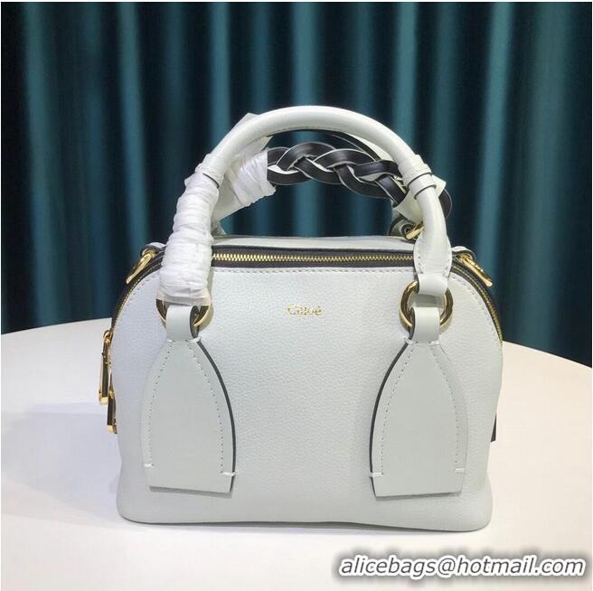 Buy Inexpensive Chloe Original Calfskin Leather Bag 6C081 White