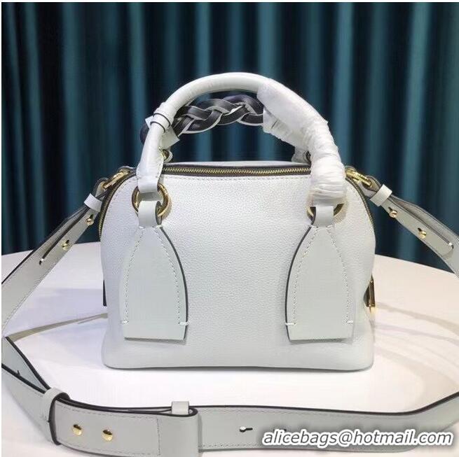 Buy Inexpensive Chloe Original Calfskin Leather Bag 6C081 White