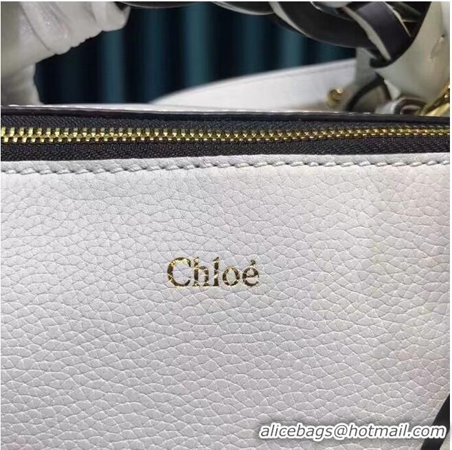 Buy Inexpensive Chloe Original Calfskin Leather Bag 6C081 White