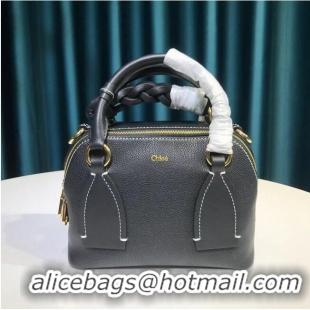 Unique Grade Chloe Original Calfskin Leather Bag 6C081 Black