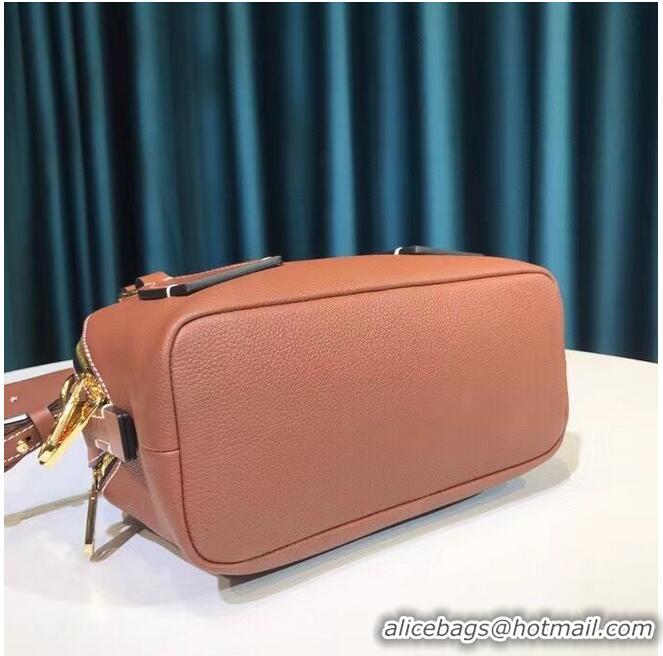 Trendy Design Chloe Original Calfskin Leather Bag 6C081 Brown