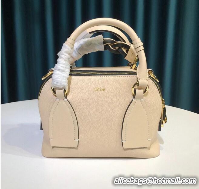 Buy Fashionable Chloe Original Calfskin Leather Bag 6C081 Apricot