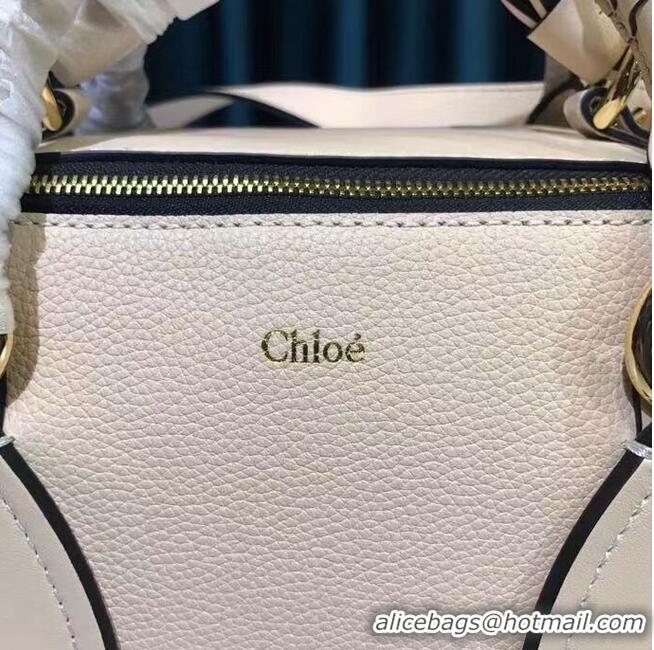 Buy Fashionable Chloe Original Calfskin Leather Bag 6C081 Apricot