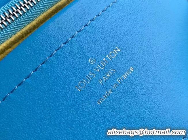 Low Cost Louis Vuitton POCHETTE COUSSIN M80744 Mint Green & Yellow