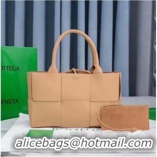 Buy Discount Bottega Veneta ARCO TOTE 609175 Nude