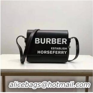 Best Quality BurBerry Original Leather Shoulder Bag BU55659 Black