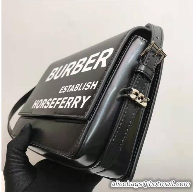 Best Quality BurBerry Original Leather Shoulder Bag BU55659 Black