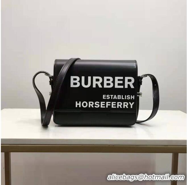 Best Quality BurBerry Original Leather Shoulder Bag BU55659 Black