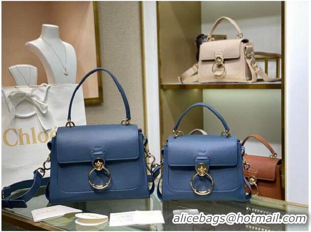 Grade Quality Chloe Original Calfskin Leather Bag C1142L Blue