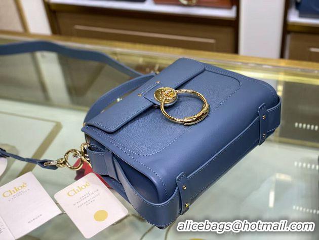 Luxury Chloe Original Calfskin Leather Bag C1143S Blue