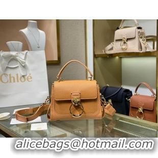 Stylish Chloe Original Calfskin Leather Bag C1143S Camel