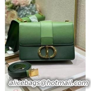 Best Grade Dior 30 MONTAIGNE BAG green Gradient Calfskin M9203U