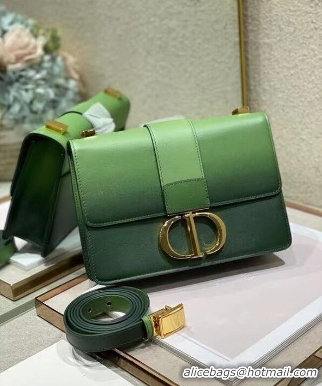 Best Grade Dior 30 MONTAIGNE BAG green Gradient Calfskin M9203U