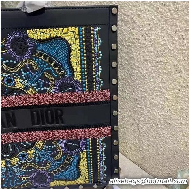 Unique Discount DIOR BOOK TOTE Multicolor Mizza Embroidery M1286ZRHM