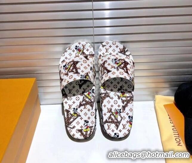 Purchase Louis Vuitton Jumbo Flatform Slide Sandals 042892 2021