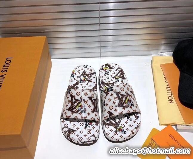 Purchase Louis Vuitton Jumbo Flatform Slide Sandals 042892 2021