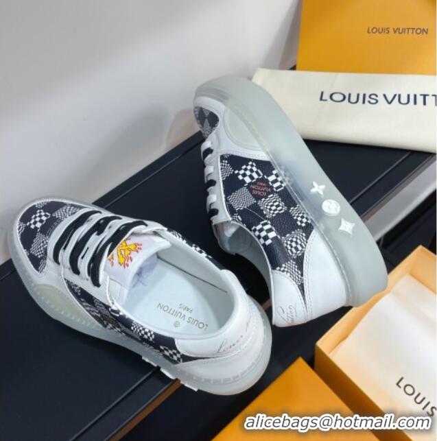 Discount Louis Vuitton LV Ollie Damier Canvas Sneakers 1A8Q2K White 2021