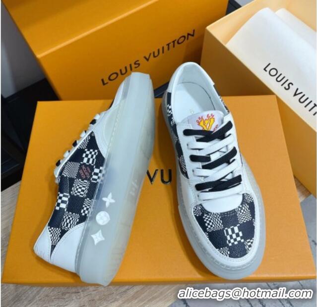 Discount Louis Vuitton LV Ollie Damier Canvas Sneakers 1A8Q2K White 2021