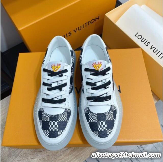 Discount Louis Vuitton LV Ollie Damier Canvas Sneakers 1A8Q2K White 2021