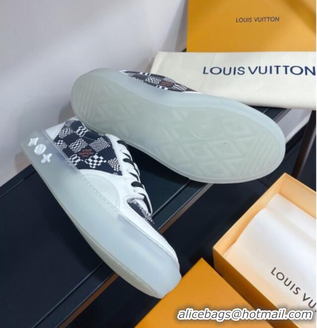 Discount Louis Vuitton LV Ollie Damier Canvas Sneakers 1A8Q2K White 2021