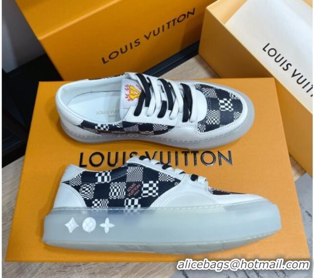 Discount Louis Vuitton LV Ollie Damier Canvas Sneakers 1A8Q2K White 2021