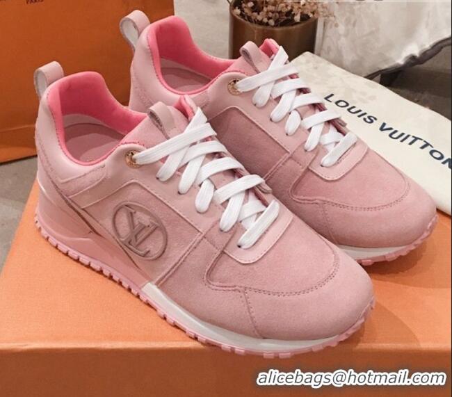 Good Looking Louis Vuitton Run Away Sneakers 051068 Pink