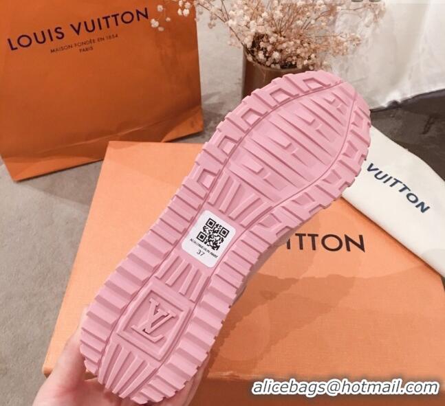 Good Looking Louis Vuitton Run Away Sneakers 051068 Pink