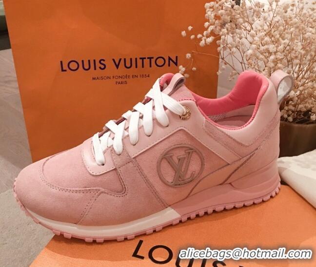 Good Looking Louis Vuitton Run Away Sneakers 051068 Pink