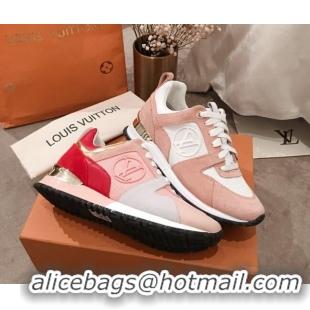 New Style Louis Vuitton Run Away Sneakers 051081 Pink