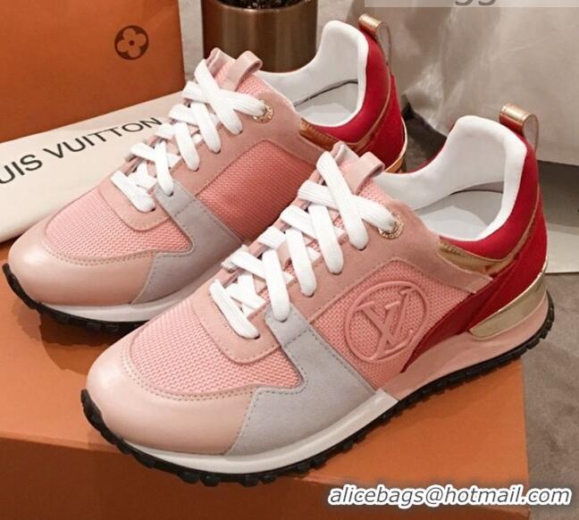 New Style Louis Vuitton Run Away Sneakers 051081 Pink