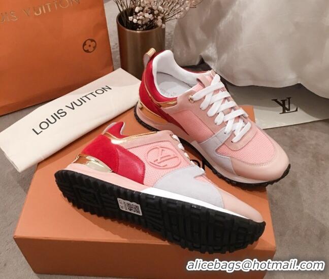 New Style Louis Vuitton Run Away Sneakers 051081 Pink