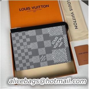 Good Product Louis Vuitton Damier Graphite POCHETTE VOYAGE MM M60443 Gray