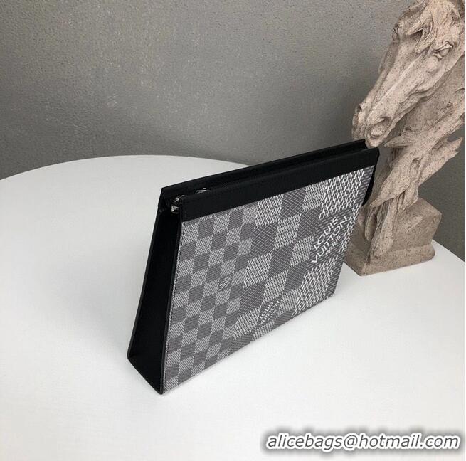 Good Product Louis Vuitton Damier Graphite POCHETTE VOYAGE MM M60443 Gray