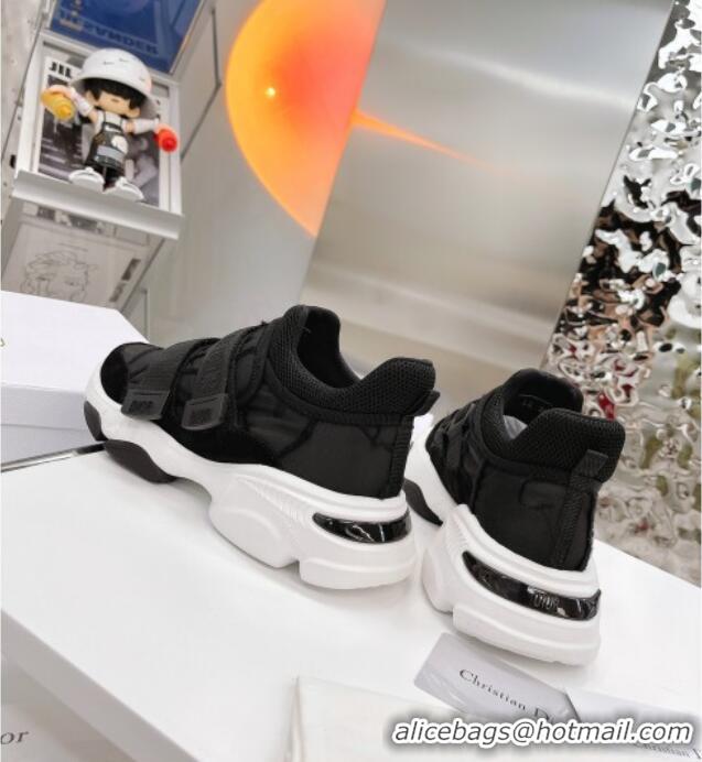 AAAAA Dior D-Wander Sneakers Black Camouflage Fabric 042882