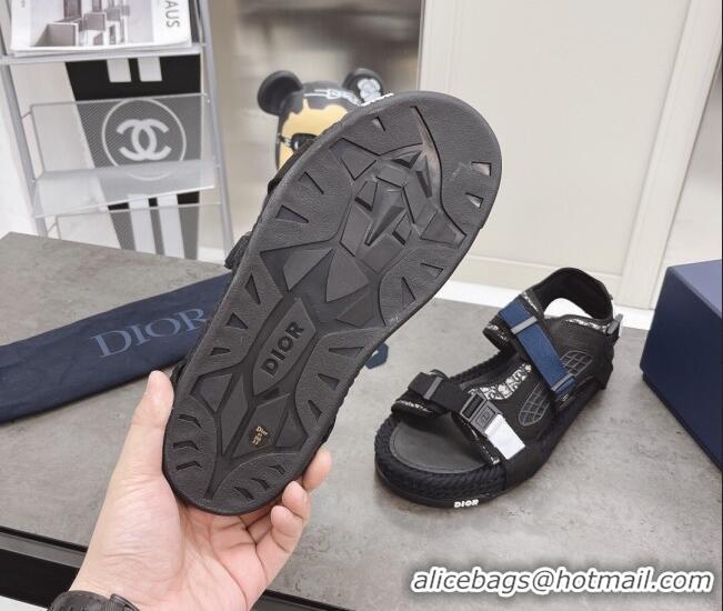 Low Price Dior Atlas Strap Sandals 042898 Black 2021