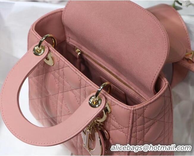 Grade Quality LADY DIOR MY ABCDIOR BAG Cannage Lambskin M0538O pink