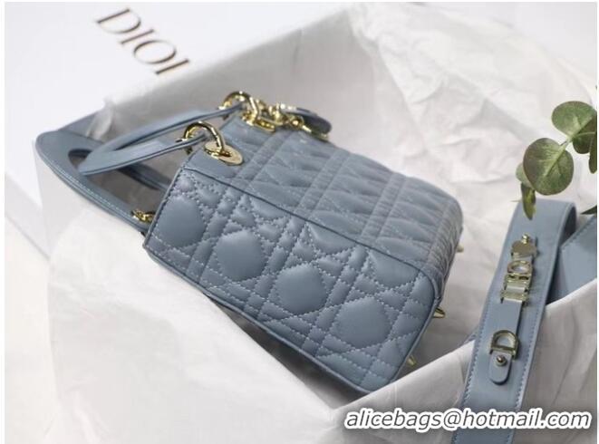 Good Taste LADY DIOR MY ABCDIOR BAG Cannage Lambskin M0538O grey