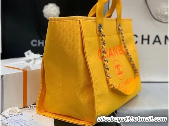 Market Sells Chanel Original large shopping bag 66941 yellow