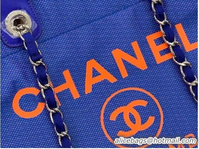 Modern Classic Chanel Original large shopping bag 66941 blue