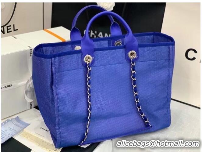 Modern Classic Chanel Original large shopping bag 66941 blue